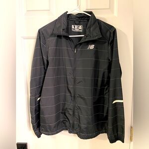 New Balance reflective running jacket, EUC, women’s M